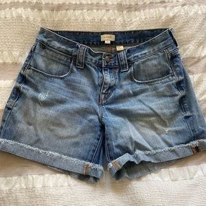 J. Crew EUC denim shorts